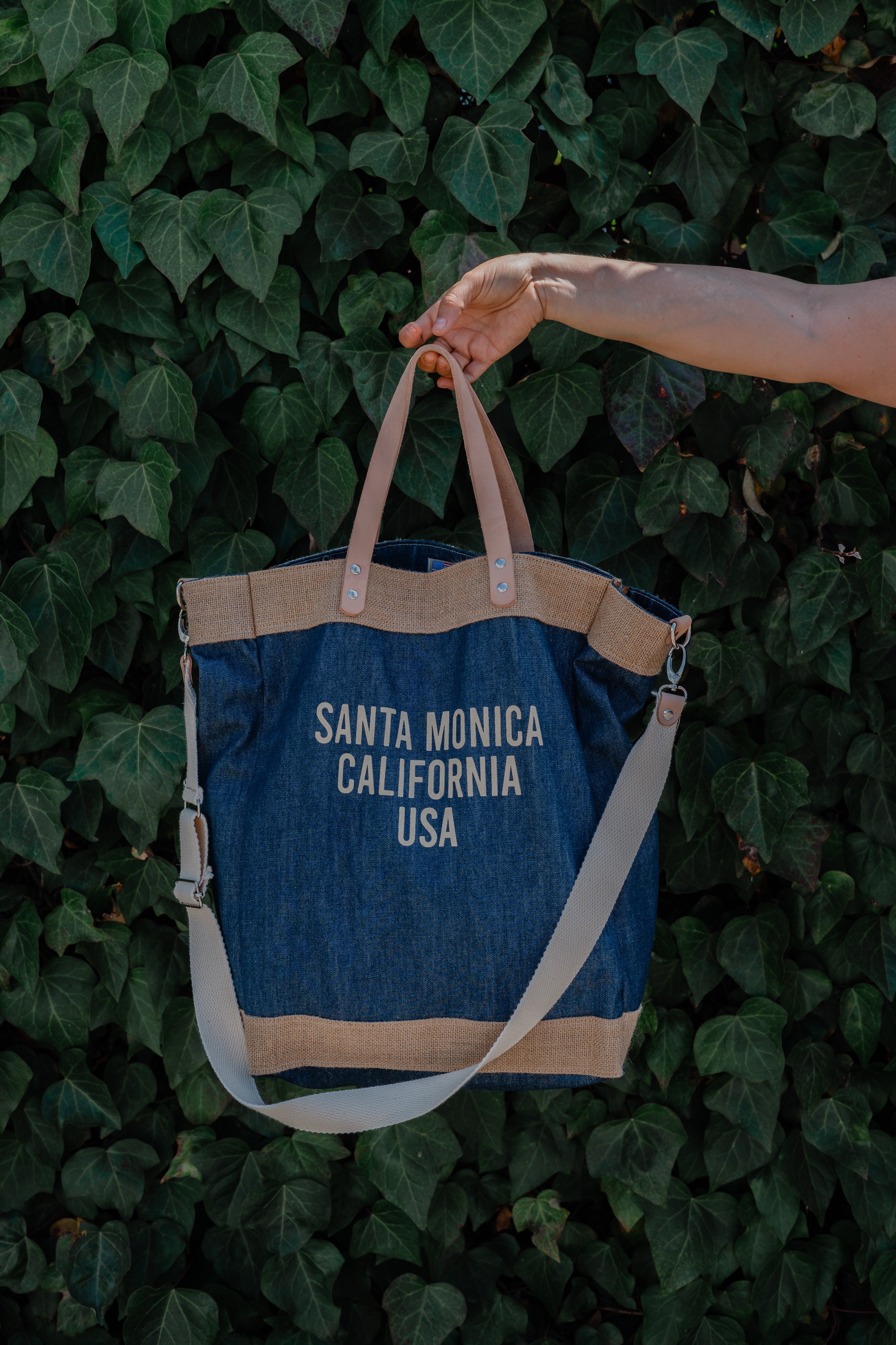 Sand Tote Bag (Denim)