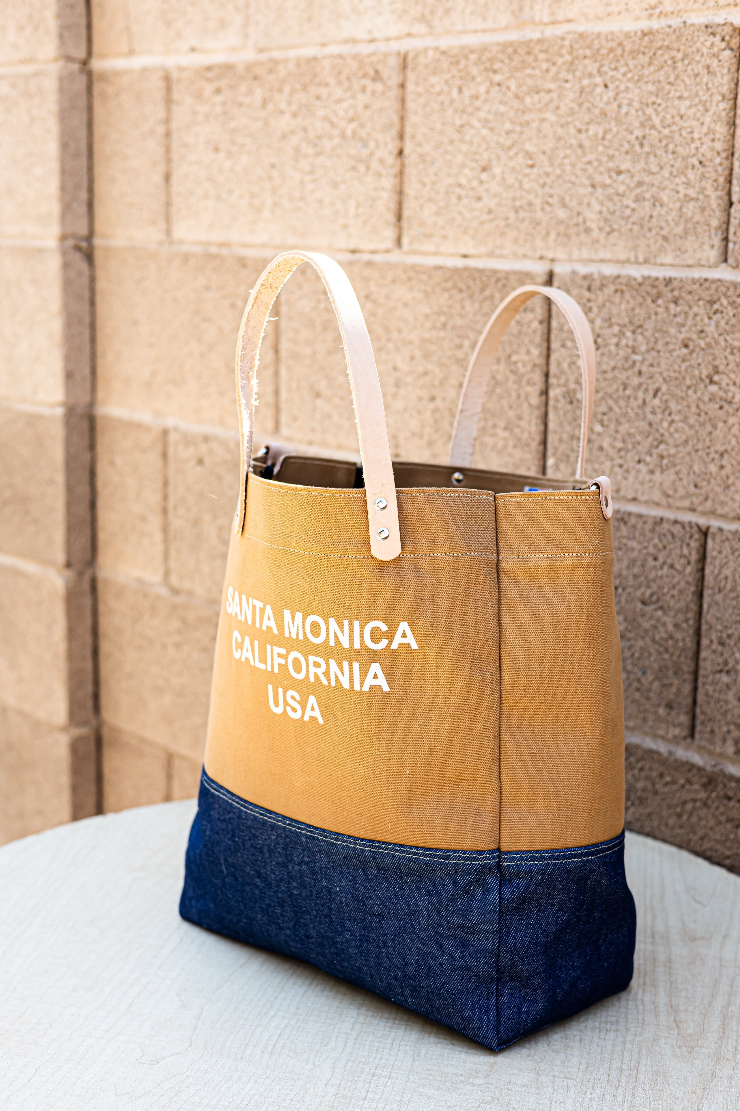 Sand Tote Bag (Canvas/Denim)