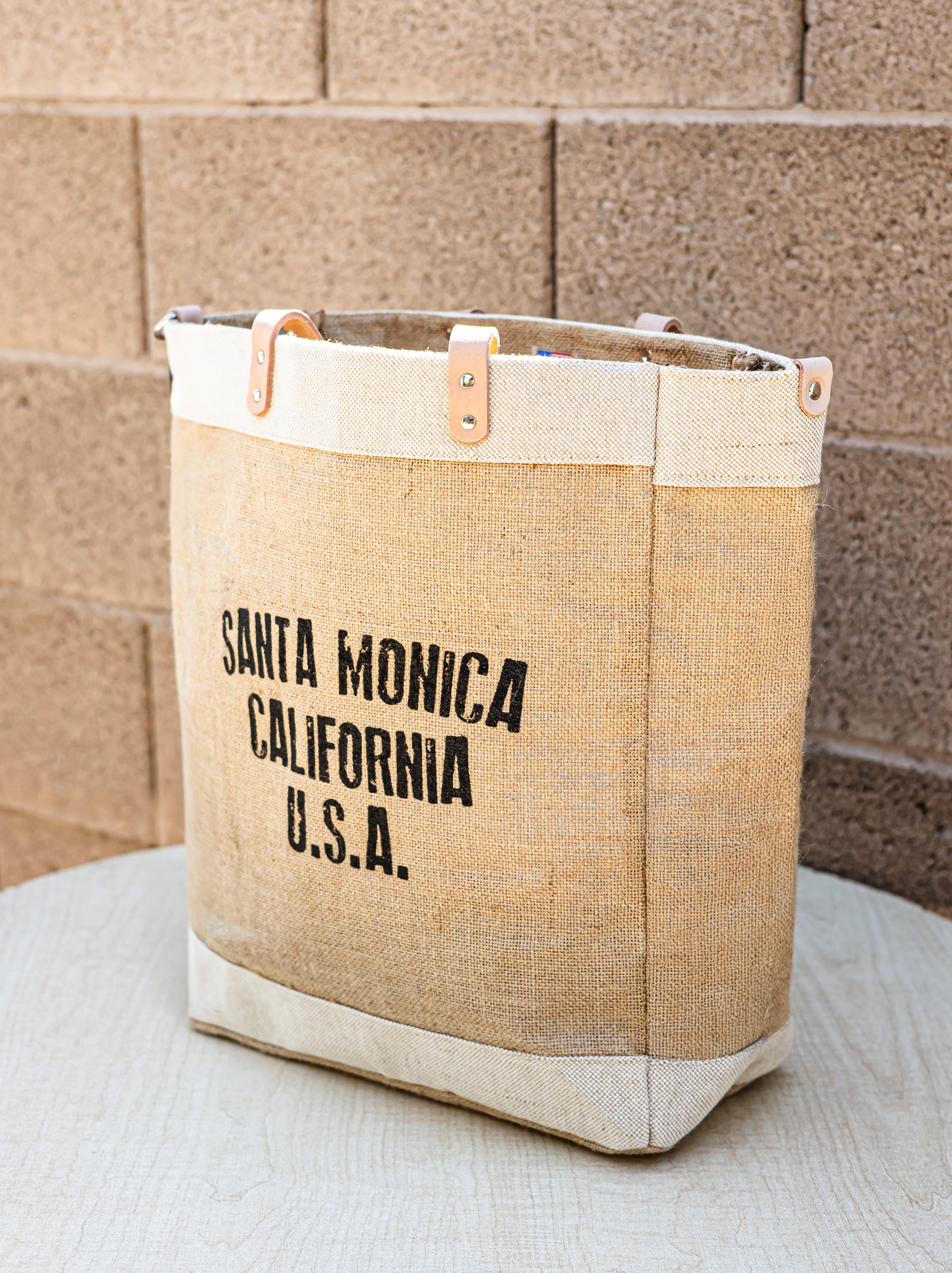 Sand Tote Bag (Burlap)