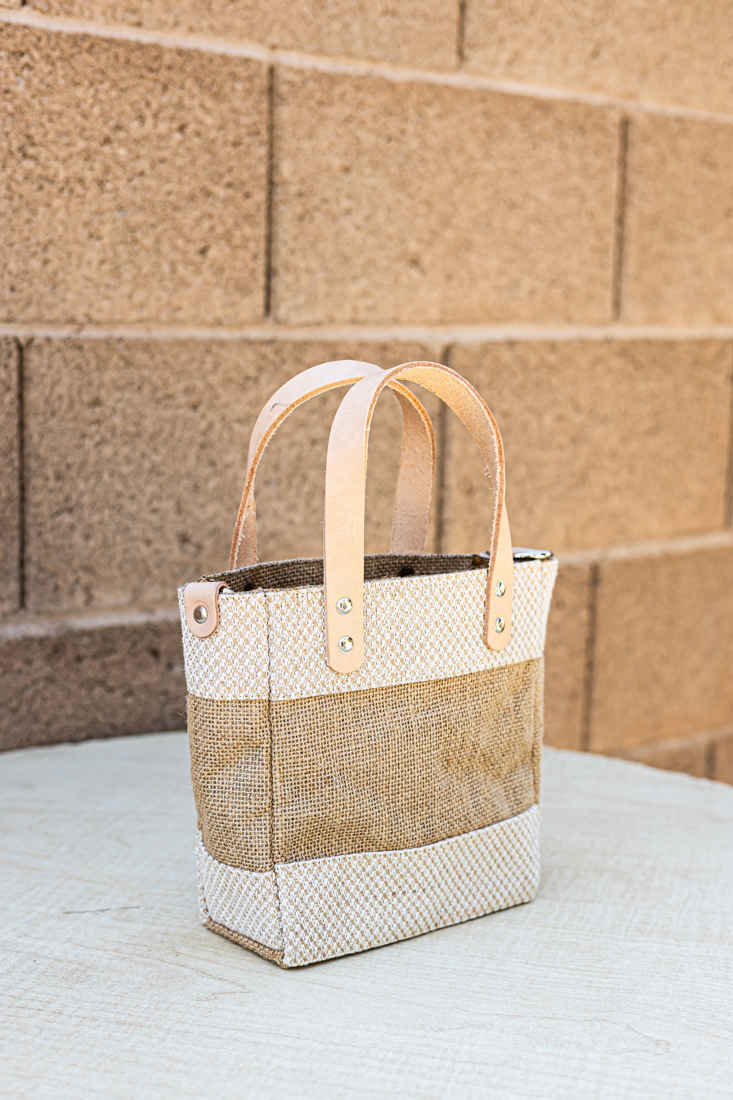 Petite Sun Bag (Burlap)