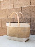 Sun Tote Bag (Burlap)